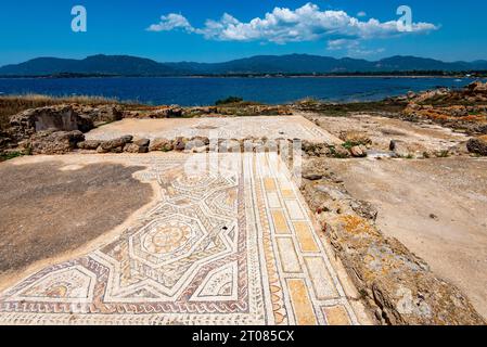 Parco Archeologico di Nora - Sardegna - Italia Foto Stock