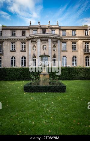 Berlin Zehlendorf, Gedenkstätte Haus der Wannsee-Konferenz, Wannseekonferenz - 05.10.2023 Zehlendorf *** Berlin Zehlendorf, Memorial House of the Wannsee Conference, Wannsee Conference 05 10 2023 Zehlendorf Foto Stock