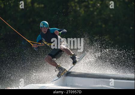 Wake the Line a Langenfeld, Deutschland am 19.05.2013 Foto Stock