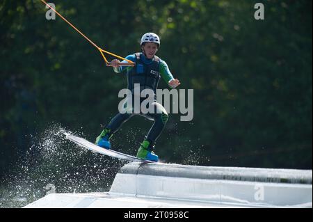 Wake the Line a Langenfeld, Deutschland am 19.05.2013 Foto Stock