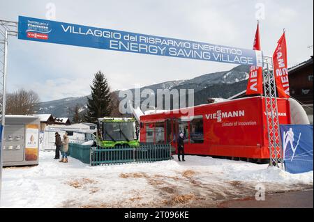 Viessmann FIS Nordische Ski Weltmeisterschaft 10 km der Frauen in Val di Fiemme, Italien am 26.02.2013 Foto Stock