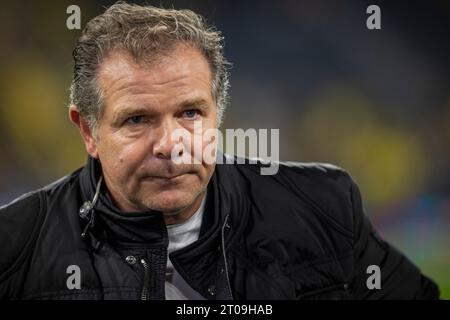 Dortmund, Germania. 4 ottobre 2023. Andreas Möller Borussia Dortmund - AC Mailand 04.10.2023 Copyright (nur für journalistische Zwecke) di : Moritz Foto Stock