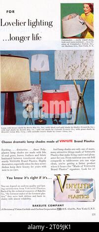 Annata aprile 1953 'Good Housekeeping' Magazine Issue Advert, USA Foto Stock