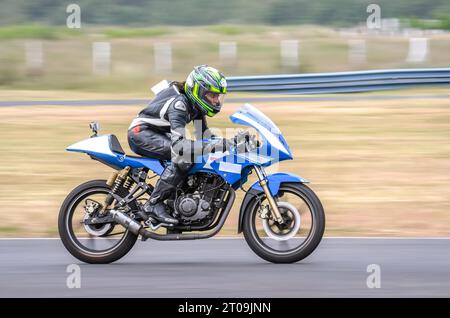 Gara ciclistica di livello nazionale a chennai Foto Stock