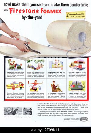 Annata aprile 1953 'Good Housekeeping' Magazine Issue Advert, USA Foto Stock