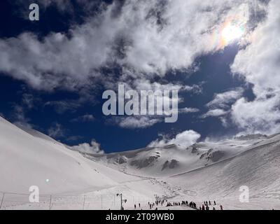 Centro sciistico di Esquel, Chubut, Argentina Foto Stock