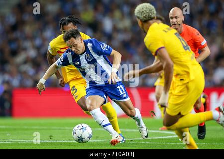 Pepê (FC Porto) in azione durante la UEFA Champions League gruppo H, partita 2, partita tra FC Porto e FC Barcelona Foto Stock