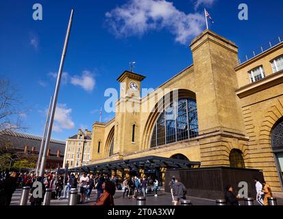 Stazione di Kings Cross - Londra Foto Stock