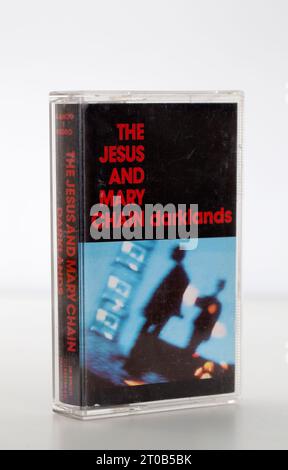 Jesus and the Mary Chain DARKLANDS Music cassette Foto Stock