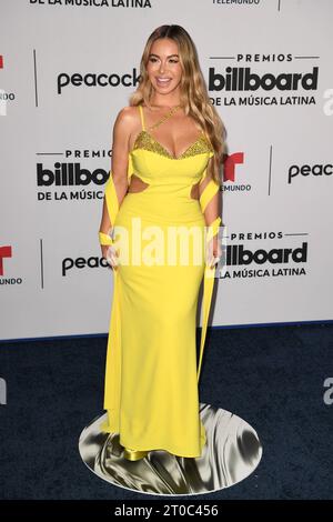 CORAL GABLES, Florida - 5 OTTOBRE: Chiquis Rivera ai Billboard Latin Music Awards 2023 al Wasco Center di Coral Gables, Florida il 5 ottobre 2023. Copyright: Xmpi04x credito: Imago/Alamy Live News Foto Stock