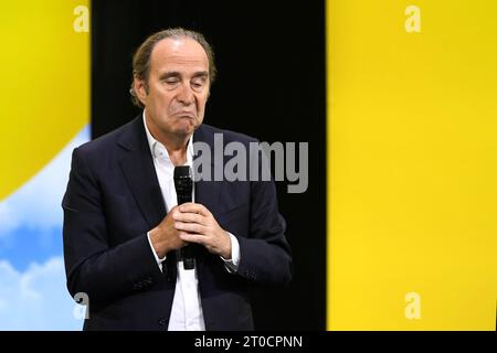 Julien Mattia/le Pictorium - BIG 2023 in, Francia. 5 ottobre 2023. Francia/Ile-de-France (regione)/Parigi - uomo d'affari Xavier Niel at the BIG 2023, at the Accord Arena Hotel, Parigi, giovedì 5 ottobre 2023 crediti: LE PICTORIUM/Alamy Live News Foto Stock