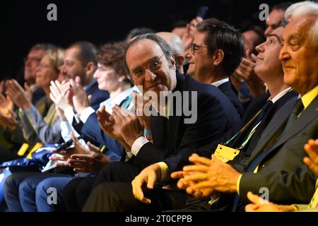 Julien Mattia/le Pictorium - BIG 2023 in, Francia. 5 ottobre 2023. Francia/Ile-de-France (regione)/Parigi - uomo d'affari Xavier Niel at the BIG 2023, at the Accord Arena Hotel, Parigi, giovedì 5 ottobre 2023 crediti: LE PICTORIUM/Alamy Live News Foto Stock