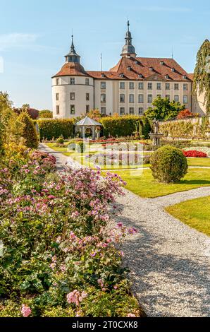 Castello Langenburg A Baden Wuertemberg, Germania Meridionale Foto Stock