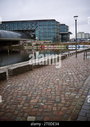 Berlin Hauptbahnhof Foto Stock