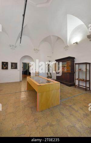 Urbania (Marche - PU), Palazzo Ducale, sala della ceramica Durantina Foto Stock