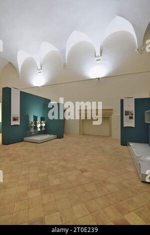 Urbania (Marche - PU), Palazzo Ducale, sala d'onore Foto Stock