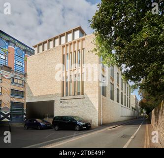 Simon Sainsbury Centre, Judge Business School, Università di Cambridge, Inghilterra. Foto Stock