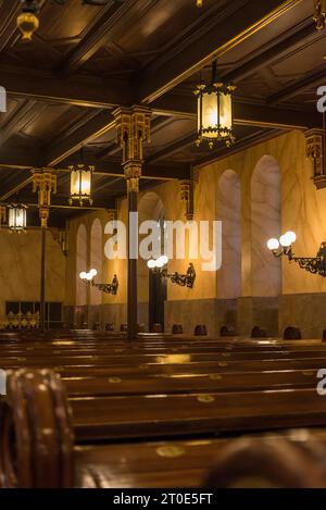 Sinagoga di via Dohány, la seconda sinagoga più grande del mondo, Budapest, Ungheria Foto Stock