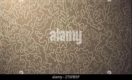 Modelli di mappe topografiche, mappa delle linee topografiche. Sfondo vintage in stile outdoor. Illustrazione Vettoriale