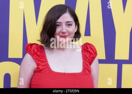 Londra, Regno Unito. 6 ottobre 2023. Samy Burch partecipa agli arrivi Red Carpet di MAGGIO DI DICEMBRE al 67° BFI London Film Festival presso il Southbank Centre presso la Royal Festival Hall di Londra. Crediti: S.A.M./Alamy Live News Foto Stock