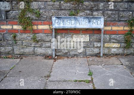 Raisdale Road Penarth, Galles del Sud, Regno Unito Foto Stock