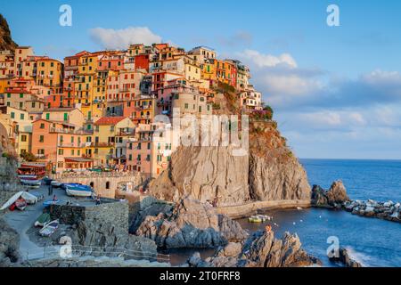 Parco nazionale delle cinque Terre. Liguria, Italia Foto Stock