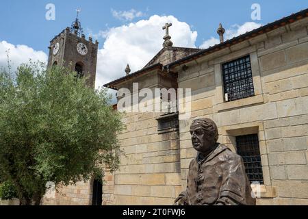 Chiesa nel centro di Ponte de Lima, Portogallo. Juli 20 2023. Foto Stock