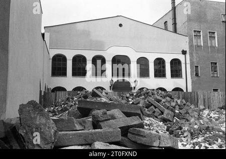 Swidnica, dolnoslaskie, vita quotidiana, architettura, archivio, storico, Polska, foto Kazimierz Jurewicz Foto Stock