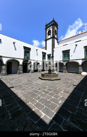 Museo Carlos Machado (Museo Carlos Machado) a Ponta Delgada, la capitale dell'arcipelago delle Azzorre, sull'isola di Sao Miguel. Foto Stock