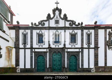 Museo Carlos Machado (Museo Carlos Machado) a Ponta Delgada, la capitale dell'arcipelago delle Azzorre, sull'isola di Sao Miguel. Foto Stock