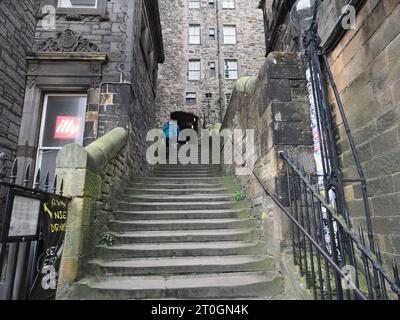 EDIMBURGO, Regno Unito - 15 SETTEMBRE 2023: Tribunale di Milne Foto Stock