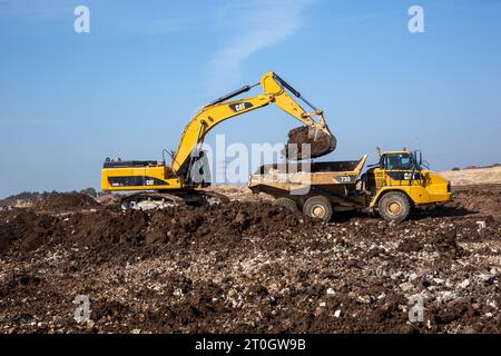 Gestione dei rifiuti facility Foto Stock