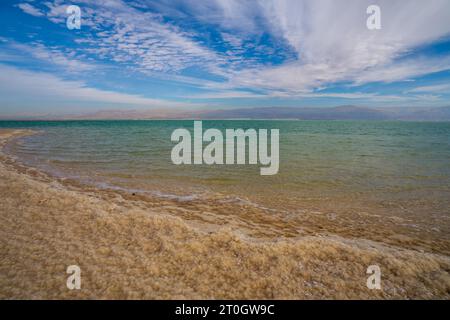 Mar Morto, Israele Foto Stock