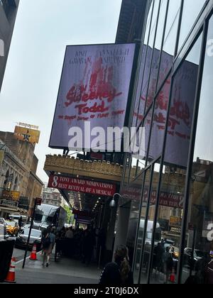 Sweeney Todd Broadway Foto Stock