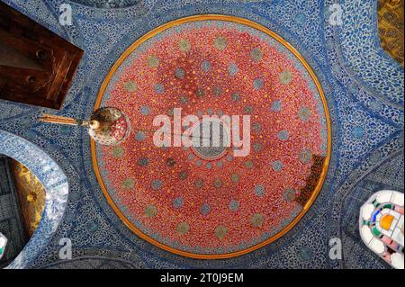 Istanbul, Türkiye. Palazzo di Topkapı (Topkapı Sarayı). Cupola del chiosco di Baghdad Foto Stock