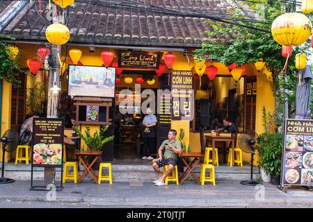 Hoi An, Vietnam. Ristorante specializzato in cucina vietnamita. Foto Stock