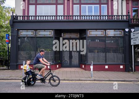 James Sommerin Home Restaurant Penarth, Galles del Sud, Regno Unito Foto Stock