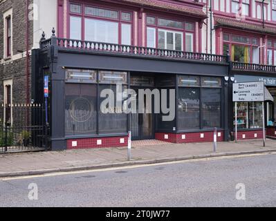 James Sommerin Home Restaurant Penarth, Galles del Sud, Regno Unito Foto Stock