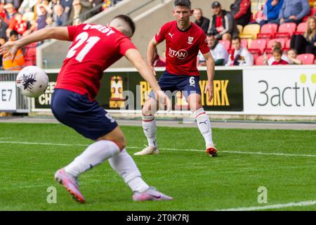 York, Regno Unito, 7 ottobre 2023, Paddy McLaughlin e Kai Kennedy, Credit: Aaron Badkin/Alamy Live News Foto Stock