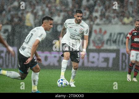 San Paolo, San Paolo, Brasile. 7 ottobre 2023. San Paolo (SP), 10/07/2023 - BRAZILEIRO/CORINTHIANS, 7 ottobre 2023. (Immagine di credito: © Ronaldo Barreto/TheNEWS2 via ZUMA Press Wire) SOLO USO EDITORIALE! Non per USO commerciale! Foto Stock