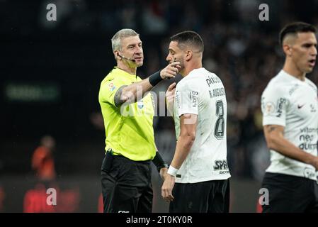 San Paolo, San Paolo, Brasile. 7 ottobre 2023. San Paolo (SP), 10/07/2023 - BRAZILEIRO/CORINTHIANS Paulo, questo sabato 7 ottobre 2023. (Immagine di credito: © Ronaldo Barreto/TheNEWS2 via ZUMA Press Wire) SOLO USO EDITORIALE! Non per USO commerciale! Foto Stock