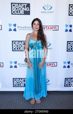 7 ottobre 2023, CALABASAS, CALIFORNIA, USA: attendsÂ l'evento benefico Fight Fentanyl al Craft Boxing Club, di proprietà di George Forman III, a Calabasas, California il 7 ottobre 2023. (Immagine di credito: © Clutch Pockets Wambli/ZUMA Press Wire) SOLO PER USO EDITORIALE! Non per USO commerciale! Foto Stock