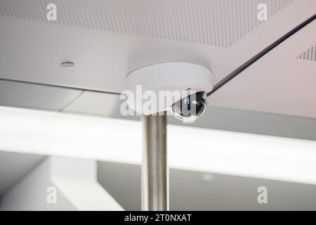 Le riprese video della telecamera CCTV installata nell'auto tarain forniscono prove in caso di incidenti o inconvenienti. Foto Stock
