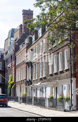 Case d'epoca, Barton Street, City of Westminster, Greater London, England, Regno Unito Foto Stock