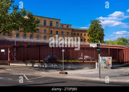 Prigione di Moabit, JVA in Alt-Moabit, Mitte, Berlino, Germania Foto Stock