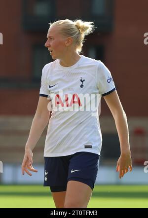 Eveliina Summanen del Tottenham Hotspur Women durante la fa Women's Super League Soccer match tra Tottenham Hotspur Women e Bristol City Women at Foto Stock