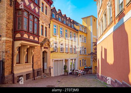 BADEN-BADEN, BADEN-WUERTTEMBERG, GERMANIA - CIRCA AGOSTO 2023: Il paesaggio urbano di Baden-Baden, Germania. Foto Stock