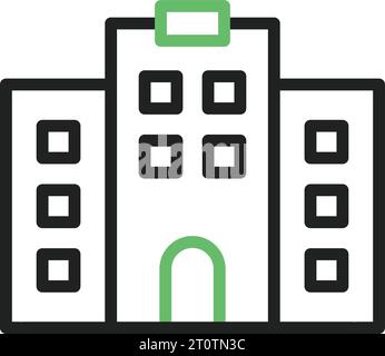 Immagine vettoriale icona hotel. Illustrazione Vettoriale