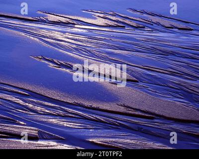 Metafore visive sulla sabbia - Matosinhos Foto Stock