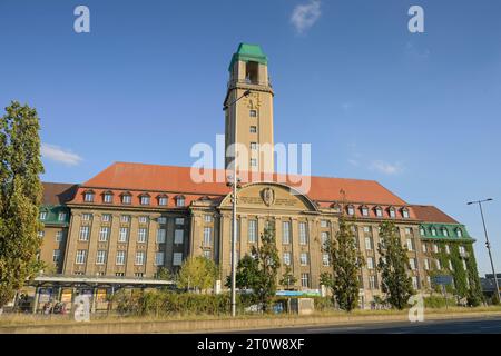 Rathaus Spandau, Carl-Schurz-Straße, Spandau, Berlino, Deutschland *** Municipio di Spandau, Carl Schurz Straße, Spandau, Berlino, Germania Foto Stock